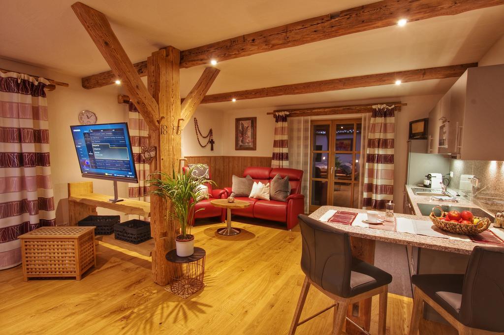 Apartmán Holzhaus Lugerhof Roding Exteriér fotografie