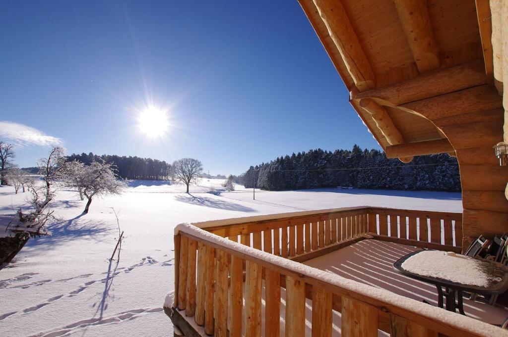 Apartmán Holzhaus Lugerhof Roding Exteriér fotografie