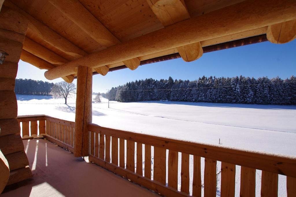 Apartmán Holzhaus Lugerhof Roding Exteriér fotografie