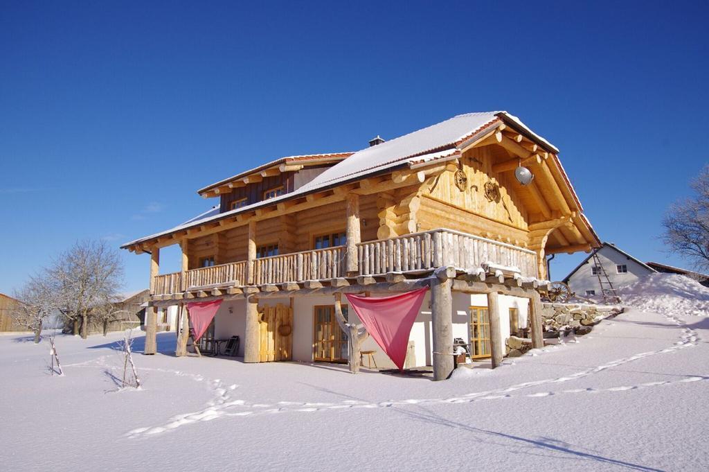 Apartmán Holzhaus Lugerhof Roding Exteriér fotografie
